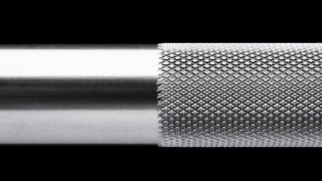 Rogue 45LB Ohio Power Bar - Stainless / Black | Rogue Fitness